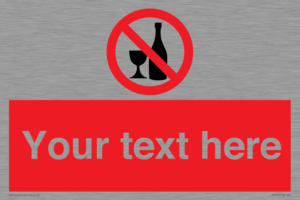 Custom prohibition no alcohol